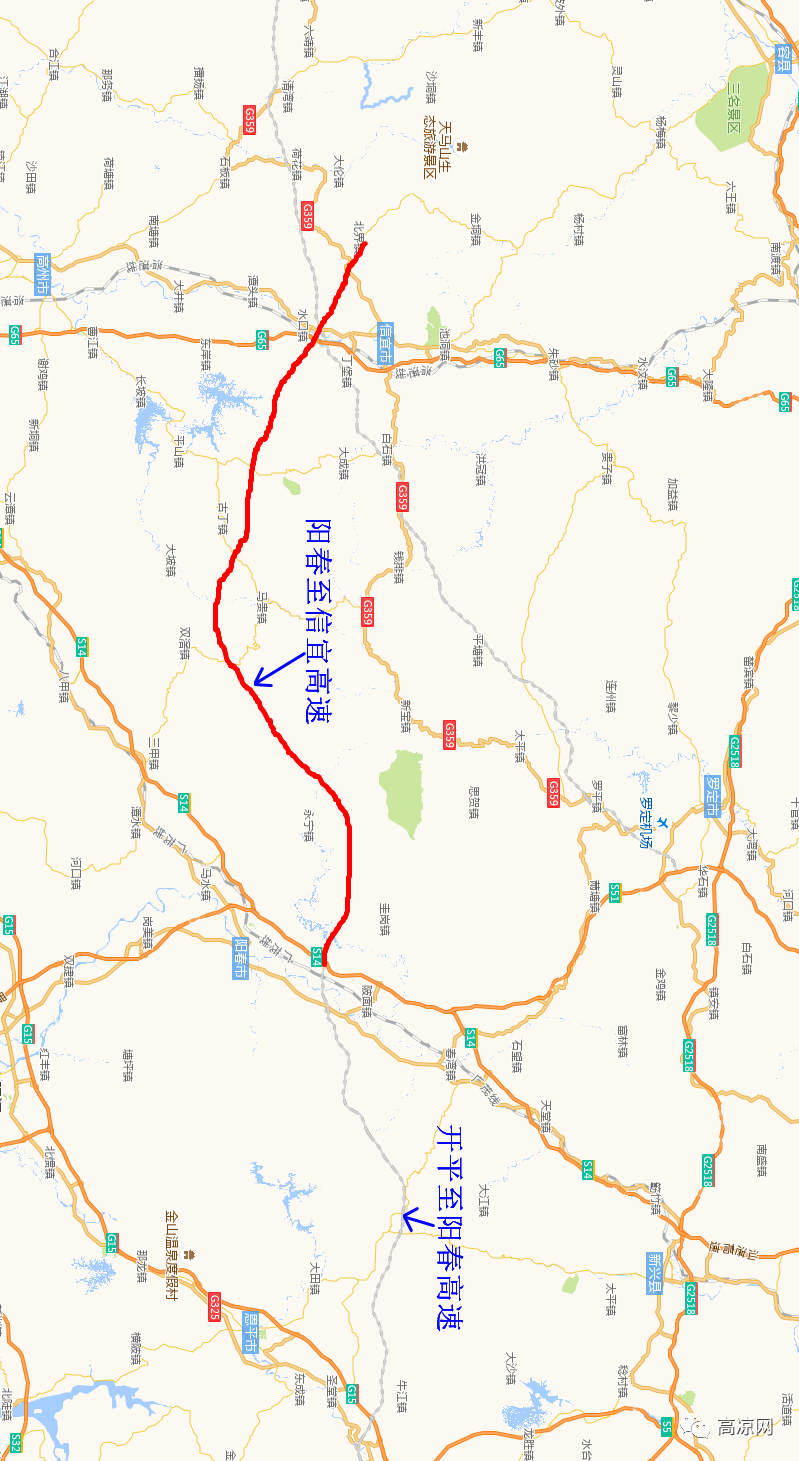 高州市平山镇高速路图片