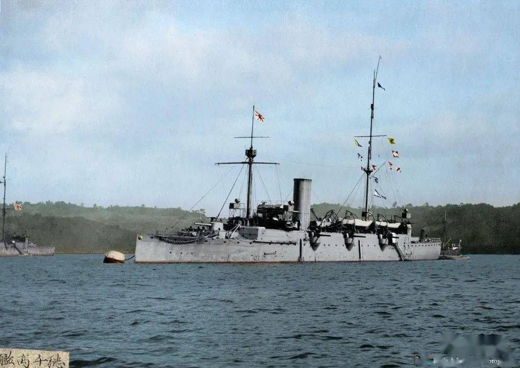 旧日本帝国海军后期染色照片