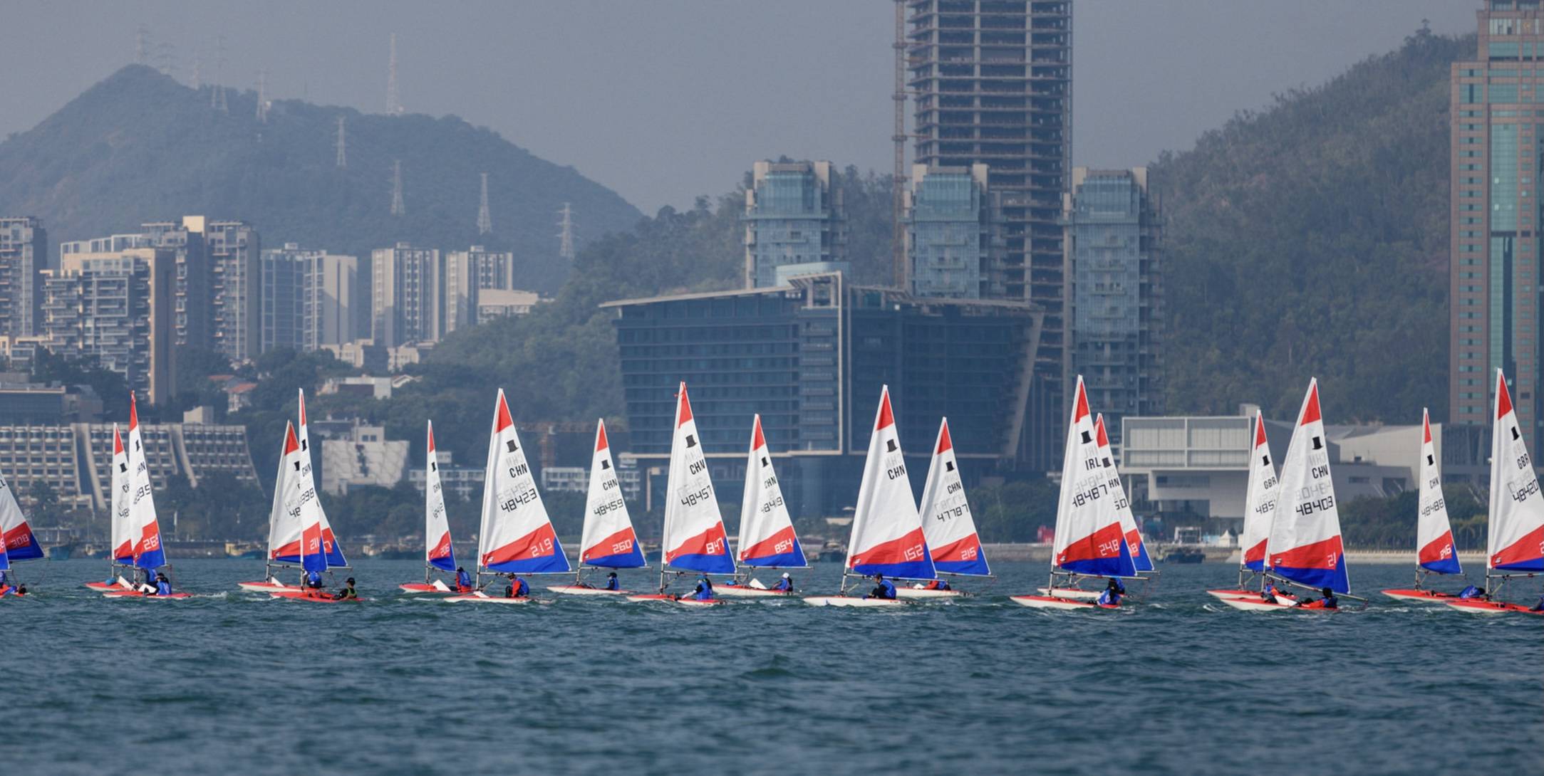 2020中国杯青少年帆船赛深圳南山开赛_赛事