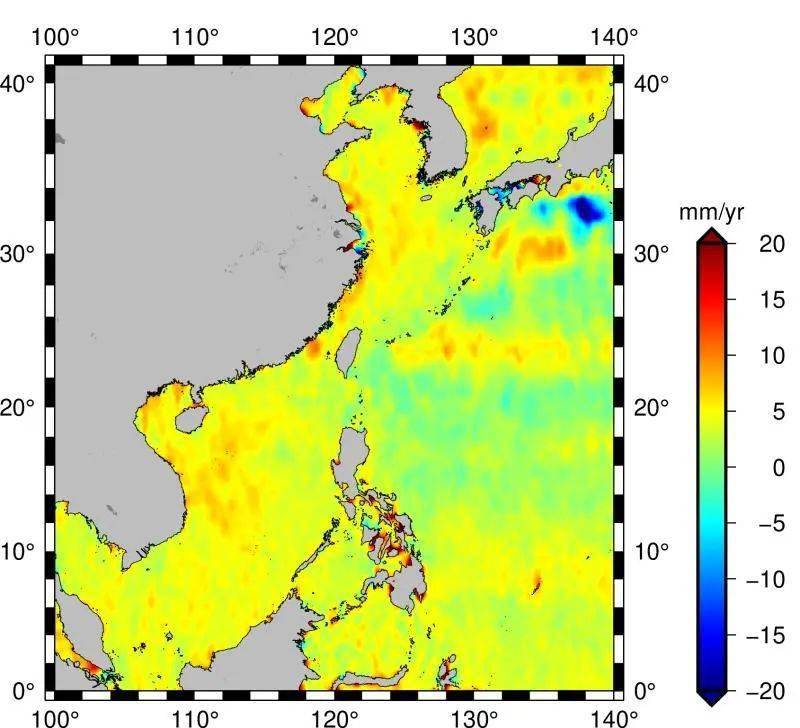 海洋二号卫星应用之海平面变化监测