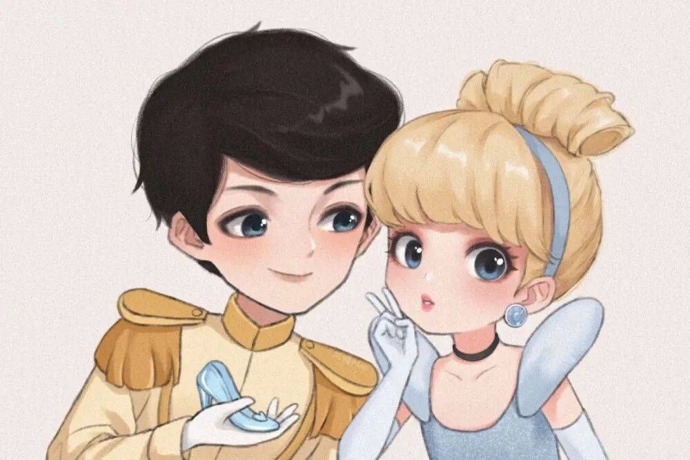 动漫人物迪士尼王子和公主哪一对是你的最爱