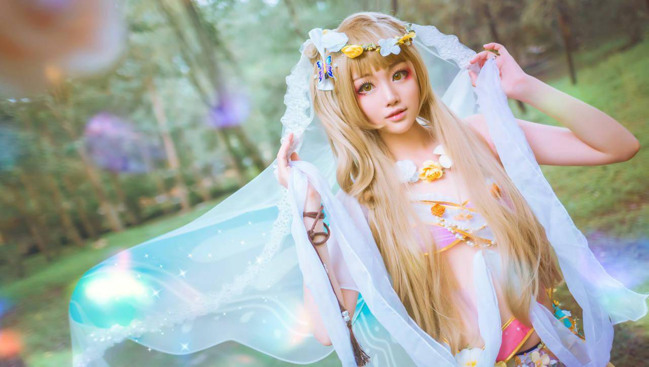 lovelive!南小鸟花精灵觉醒cosplay