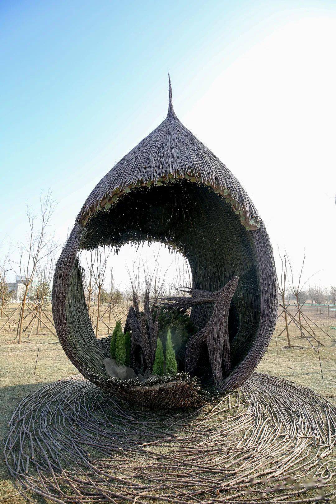 林业第三届北京地景设计艺术节为冬季增色添彩