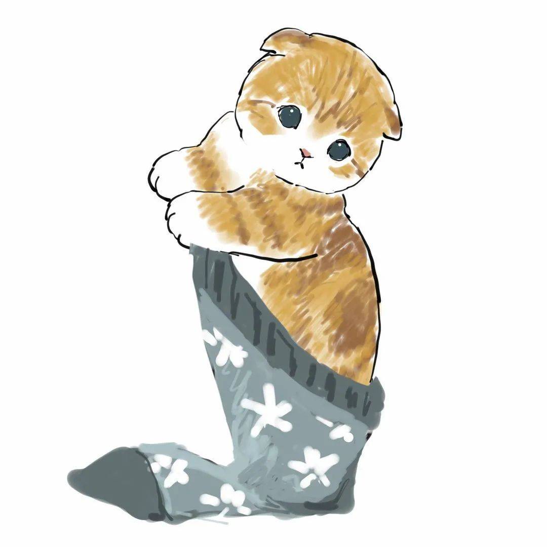 冬天了你胖了几斤来看看日本画师用超萌画风俘获你的心