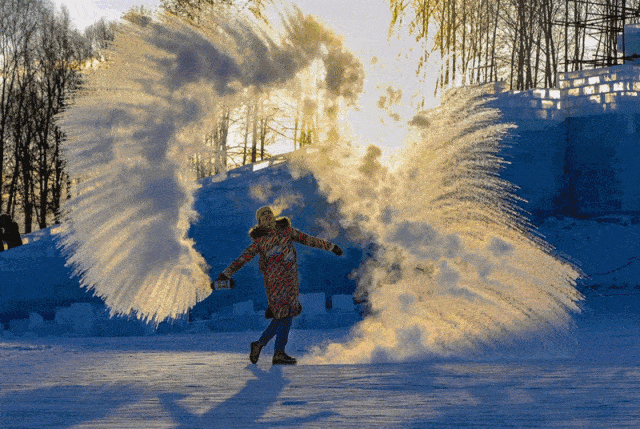 南来北往大兴安岭2020年冬至节将举办万人泼水成冰表演活动