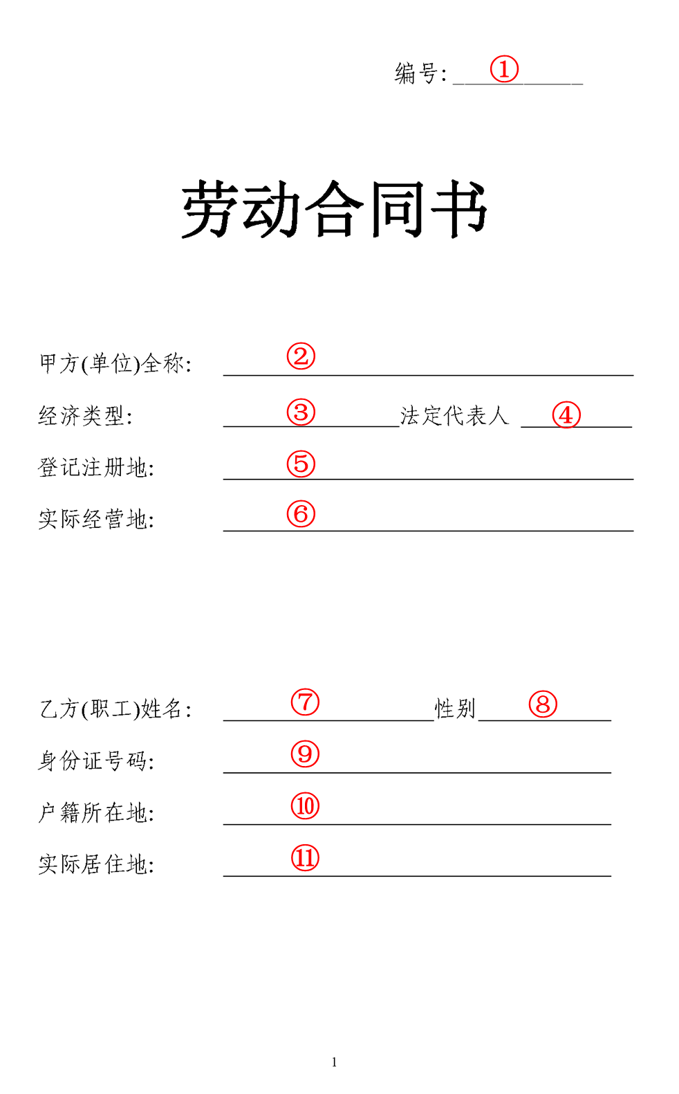 人社君手把手教您签订劳动合同