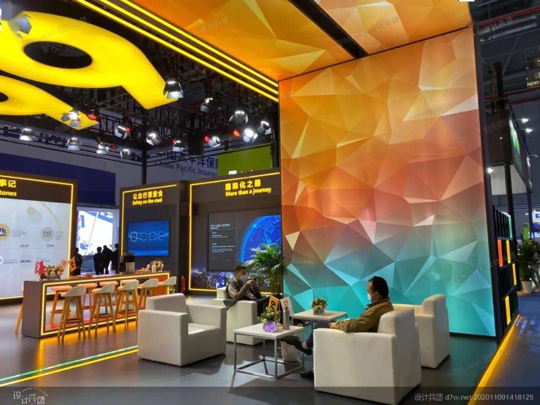 干货分享56个展台洽谈区设计灵感图库