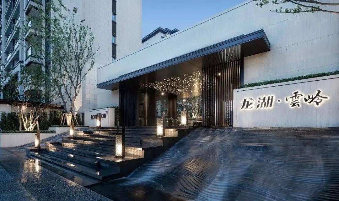 入口水景的n1种处理方法