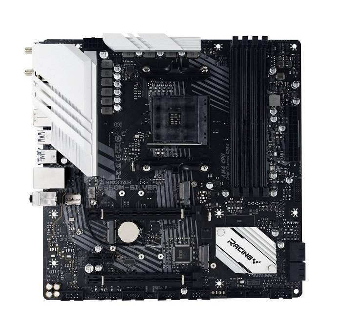 映泰发布b550m-silver matx主板:支持2.5gbe有线与wi-fi 6无线网络