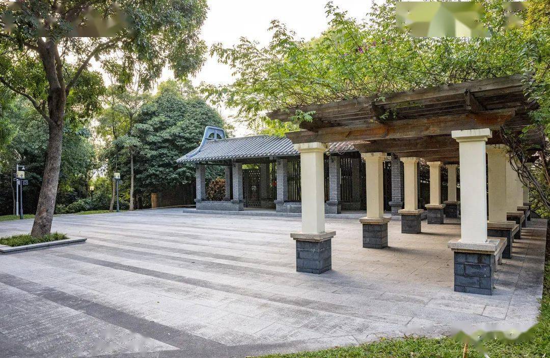 深圳园林作品旧貌变新颜清湖文化公园改造已完成文化主题公园再1