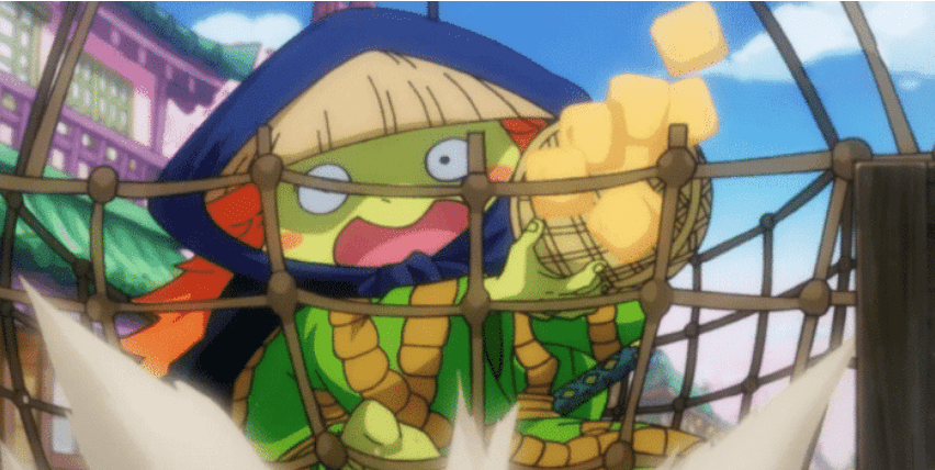 海贼王河松是如何被抓到的能砍伤凯多砍不断绳子