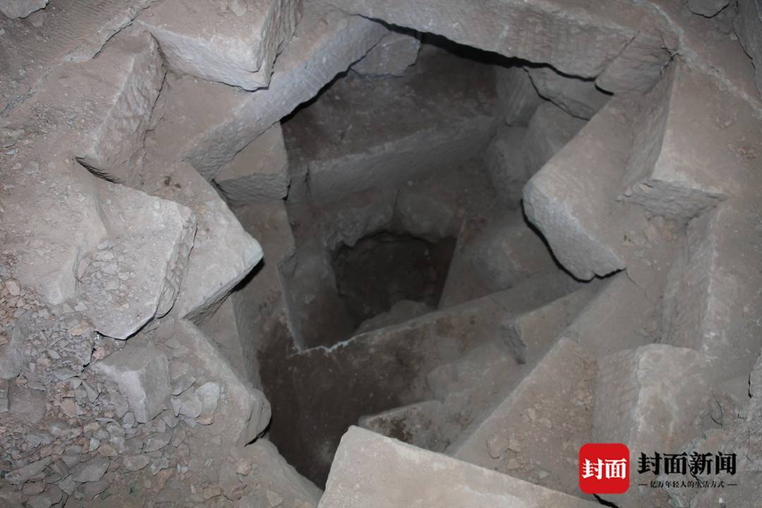 白天参观晚上挖地道寻宝 6人盗挖四川乐至清代古塔被刑拘