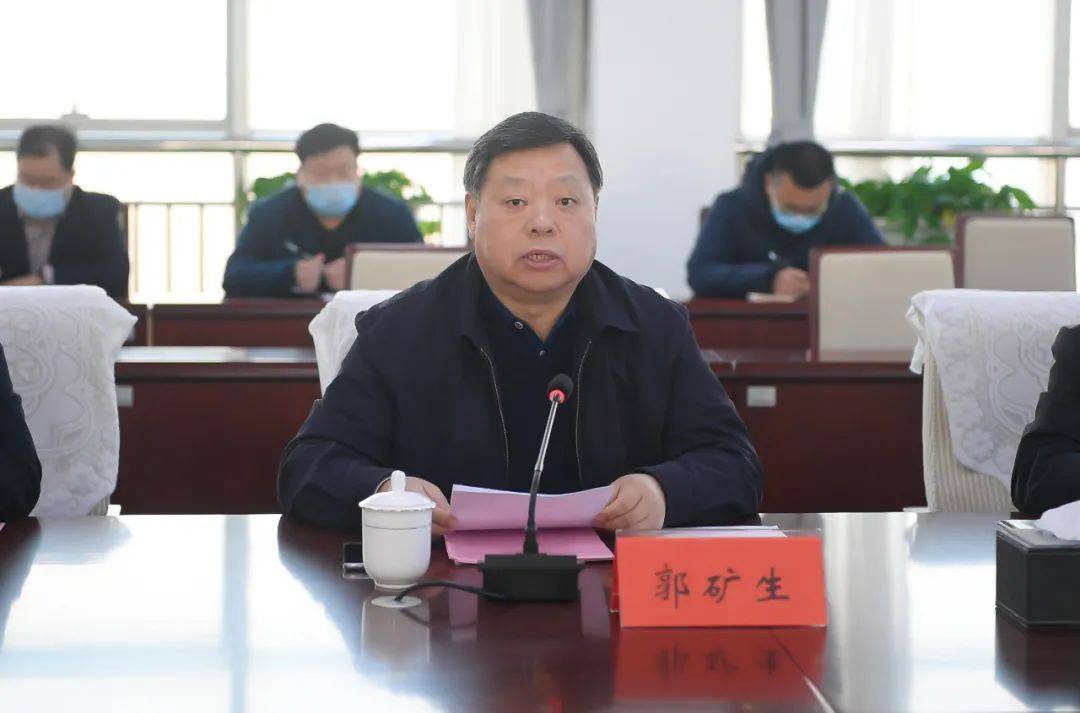 邯郸市教育局副局长郭矿生主持冀南新区履行教育职责暨语言文字工作