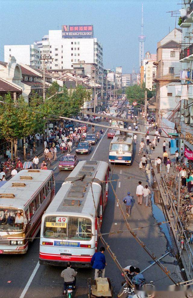 老照片:上海生活,1994年