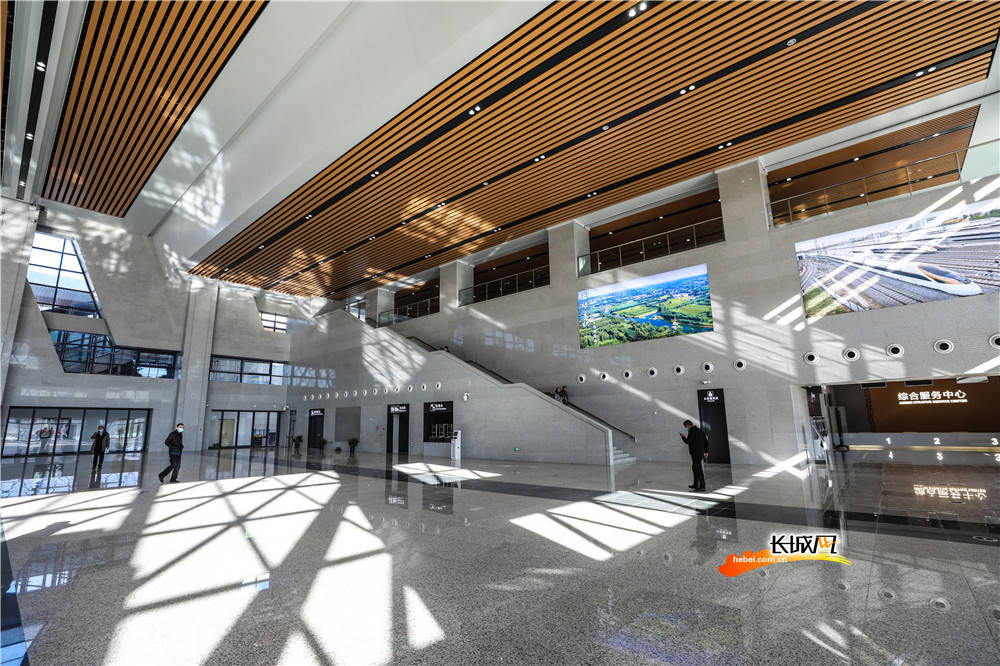 霸州北站内景.长城网记者 刘潇 张晨光 摄霸州北站内景.