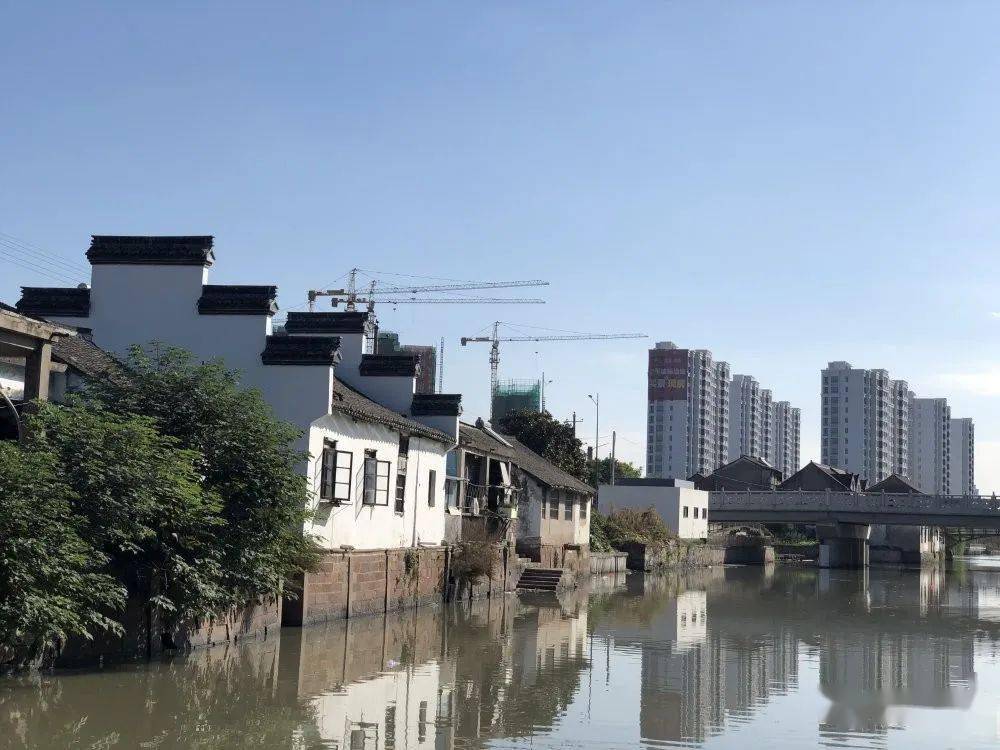 平湖新仓老街有机更新运维项目区域东至风雷河,南至育才路,仓前路,西