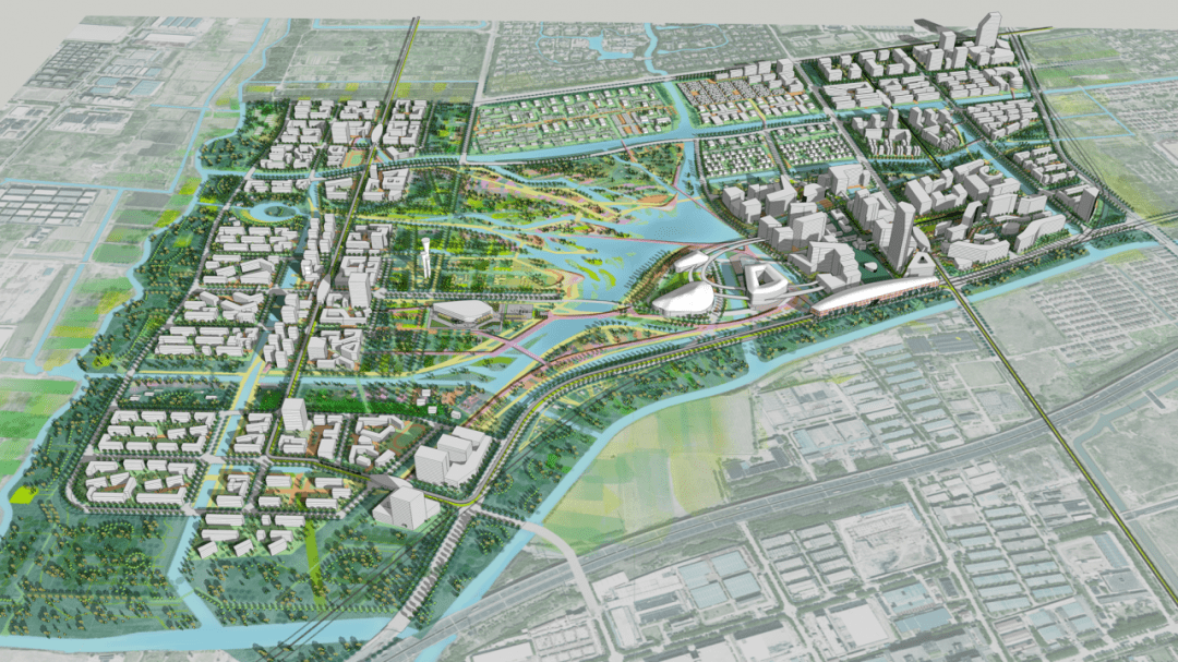 上海马桥人工智能创新试验区城市设计方案公布