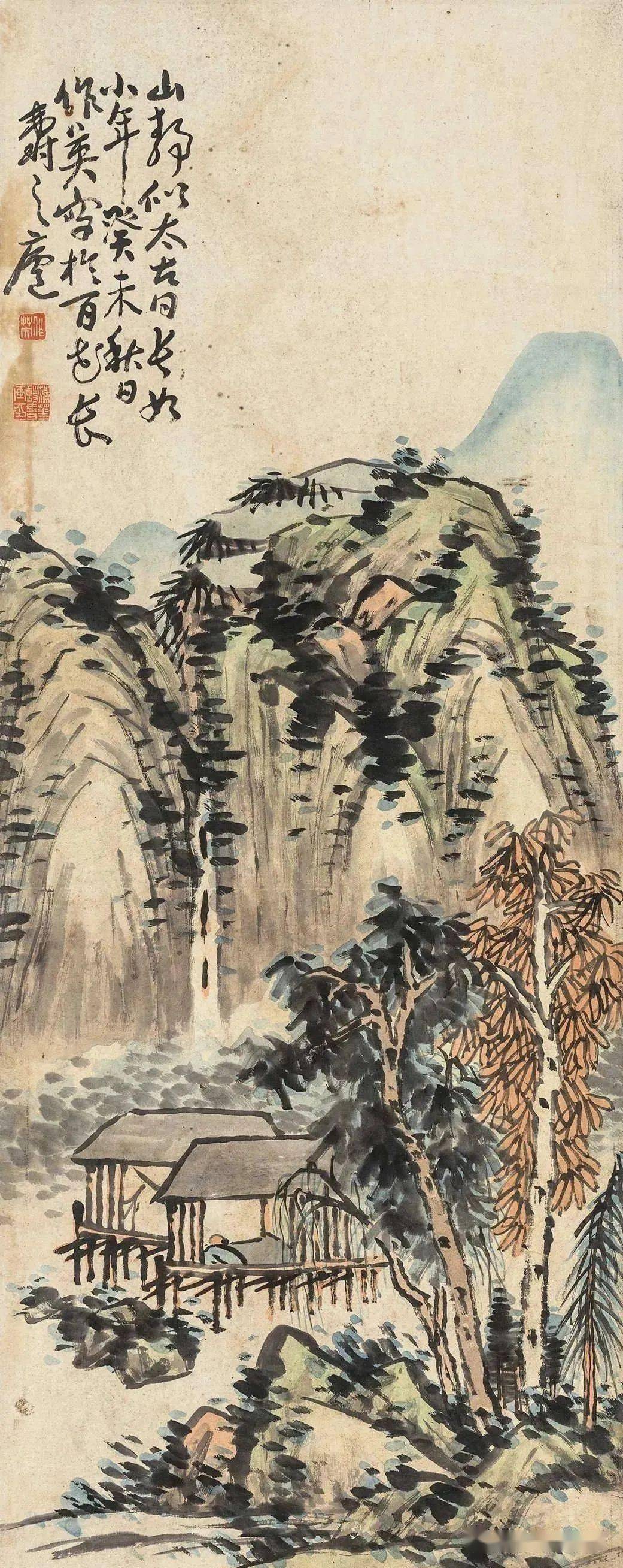 蒲华山水:纵放恣肆!