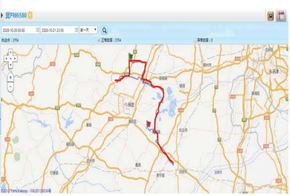 沿顺平x311县道-g234国道-顺平南环城路-望顺路-望都北环-东环-蠡野线