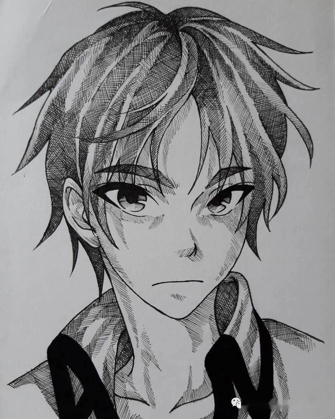 圆珠笔还能画动漫?