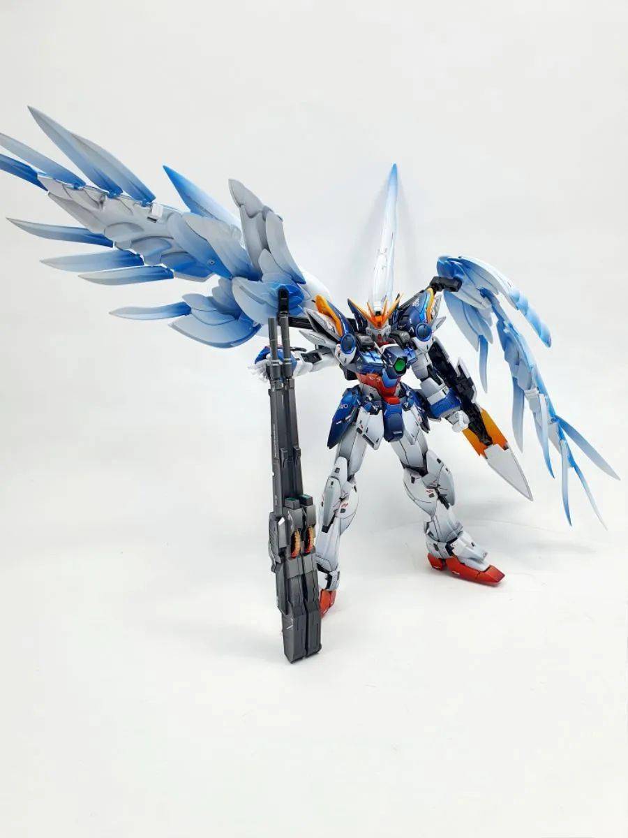 ka版飞翼零式ew改,光影涂装