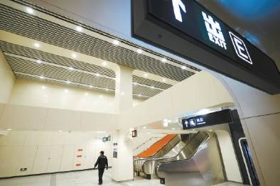 双井站北换乘厅月底开通