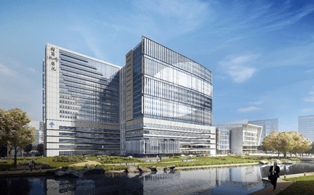 "舞台分区"理念?这个国际医学中心的设计够大胆