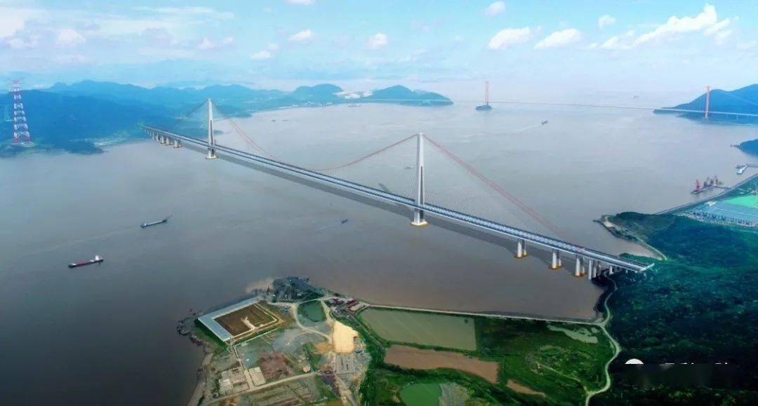 高铁上岛世界级跨海工程甬舟铁路开工建设