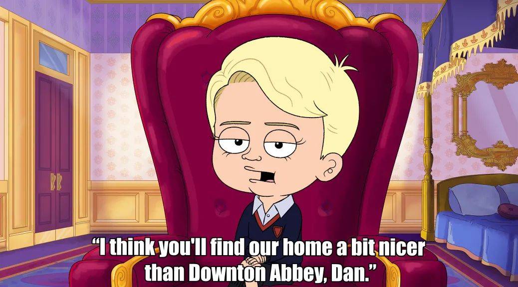 hbo新剧拿7岁乔治开涮,要做动画界的《王冠》?_小王子