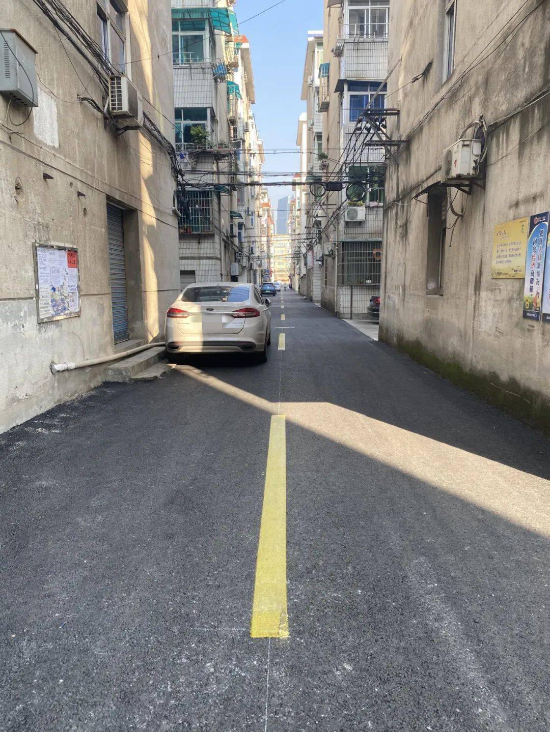 提升改造!富阳这个地方的道路变整洁啦_社区