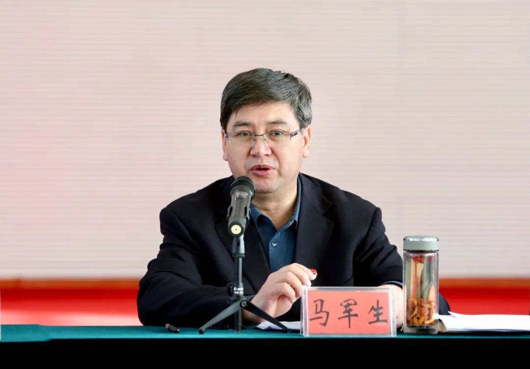 马军生到盲人协会宣讲党的十九届五中全会精神