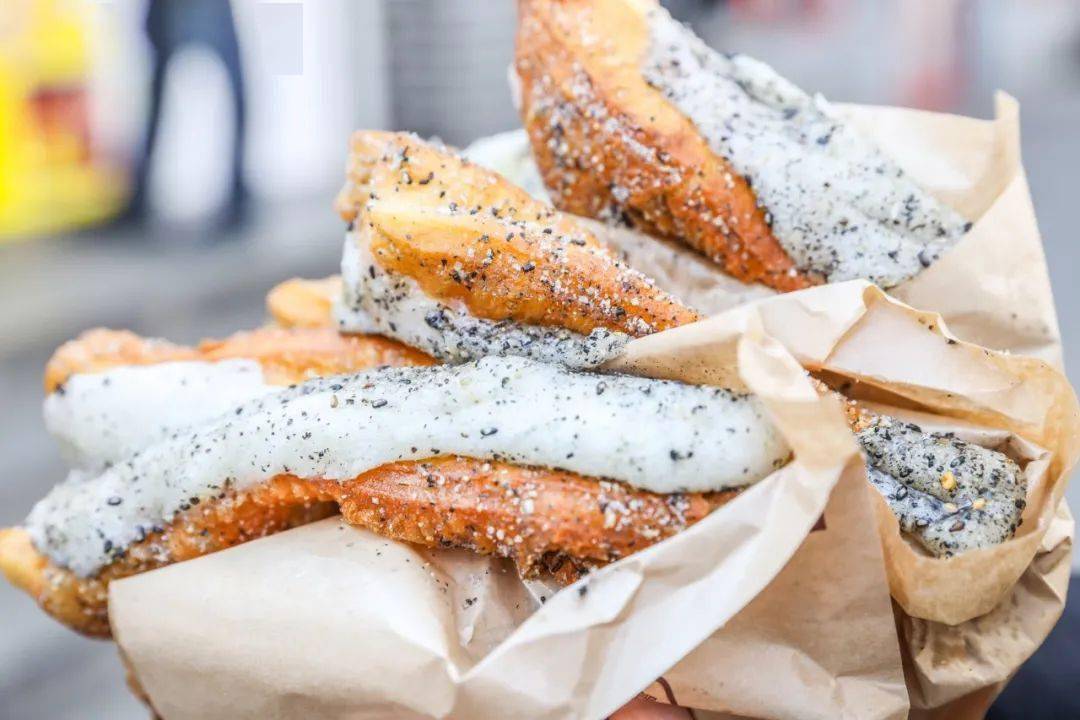 全网爆火的油条包麻糍,北京也有了!_口味