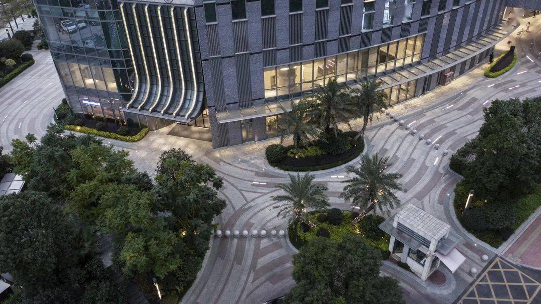 建筑如瀑景观如水福州希尔顿酒店