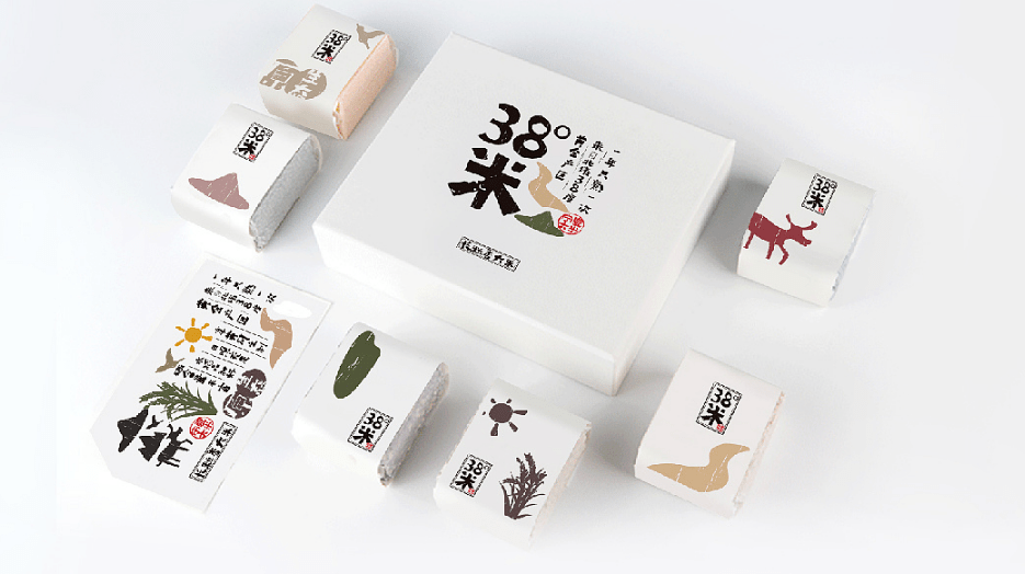 这些接地气的大米包装设计,才够亲切!