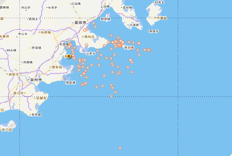 莆田南日岛地图图片