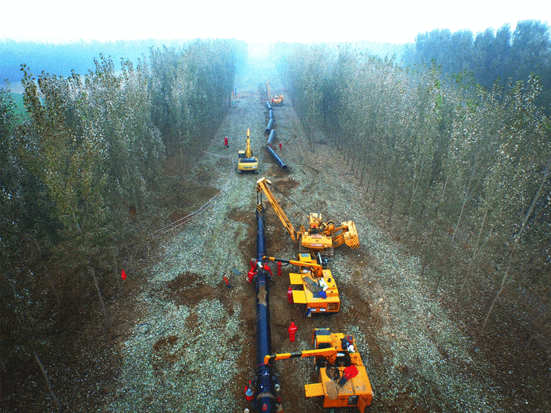陕京特推十三五答卷北京蓝有陕京管道一棒