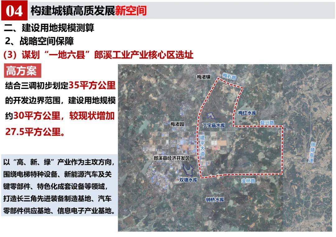 郎溪县国土空间总体规划20202035年初步方案汇报内容公示