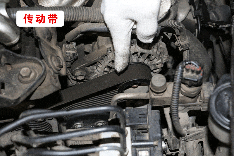 很多人对发动机传动带和发动机正时链条概念混淆,传动带将电机或