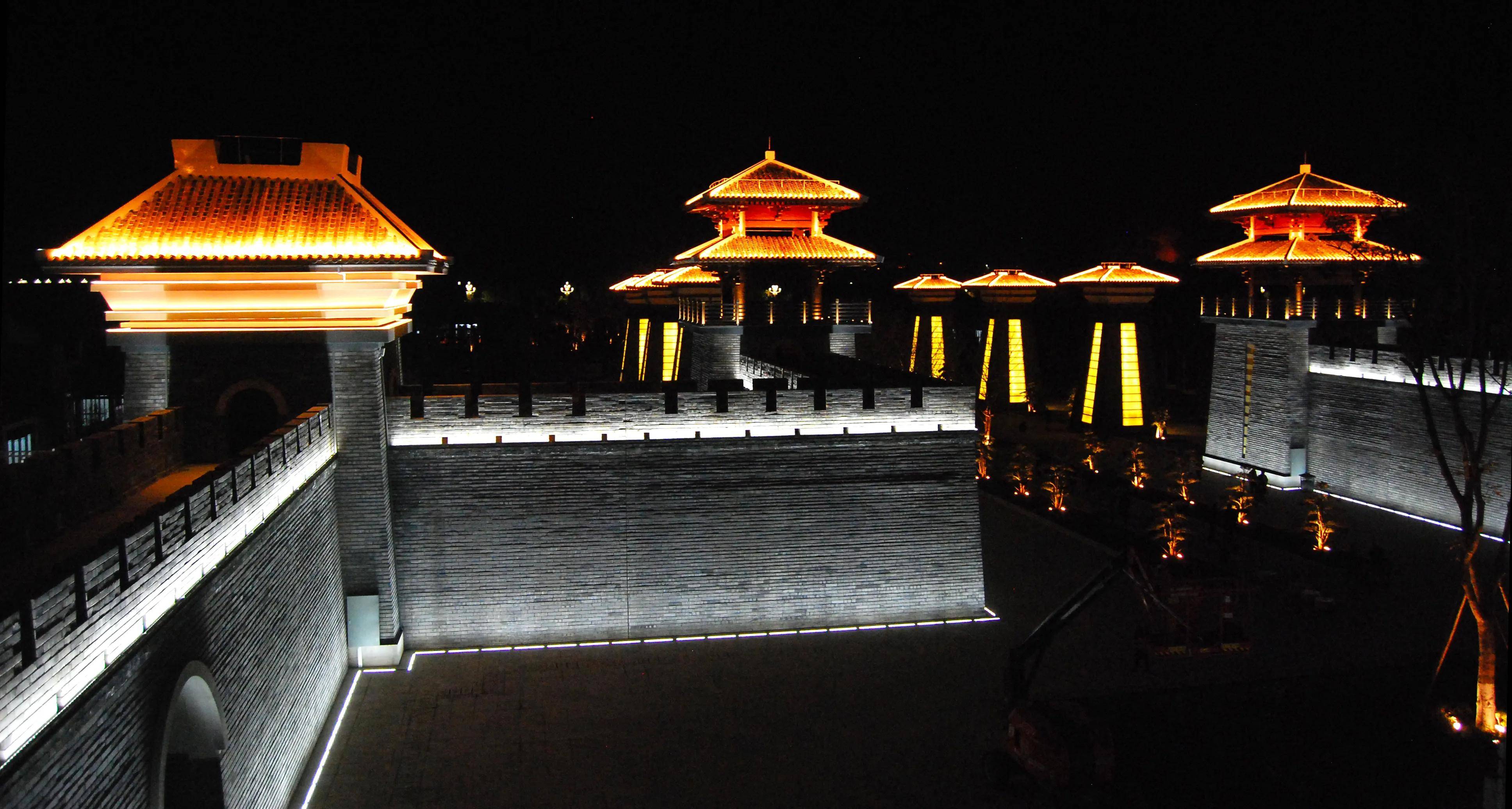 醉美陆良南境颐养小镇夜景【摄影作品】