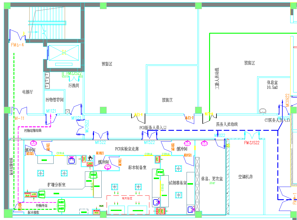 新冠肺炎核酸检测pcr实验室的建设要点有哪些?