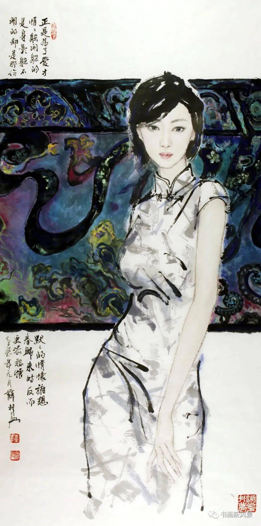 一组绝美的旗袍美女