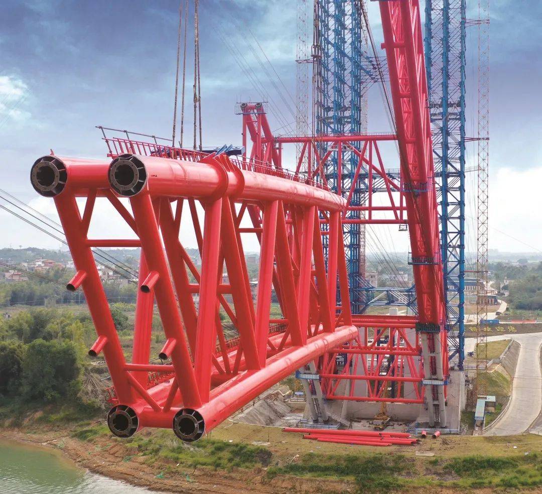 钢结构桥梁世界第一拱桥平南三桥通车啦一起回顾世界第一拱的诞生热血