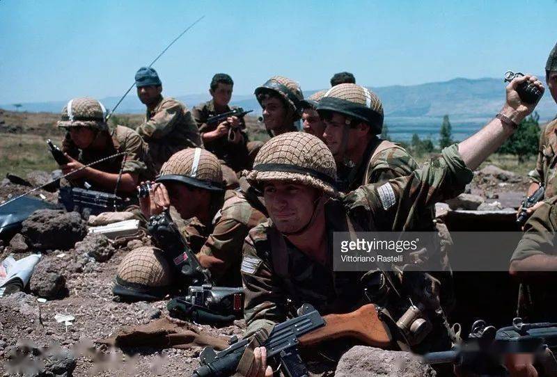 1967年六日战争中的以色列军队旧影