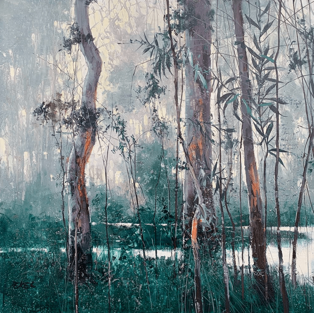 澳大利亚水彩画家——赫尔曼·佩克尔作品欣赏_油画