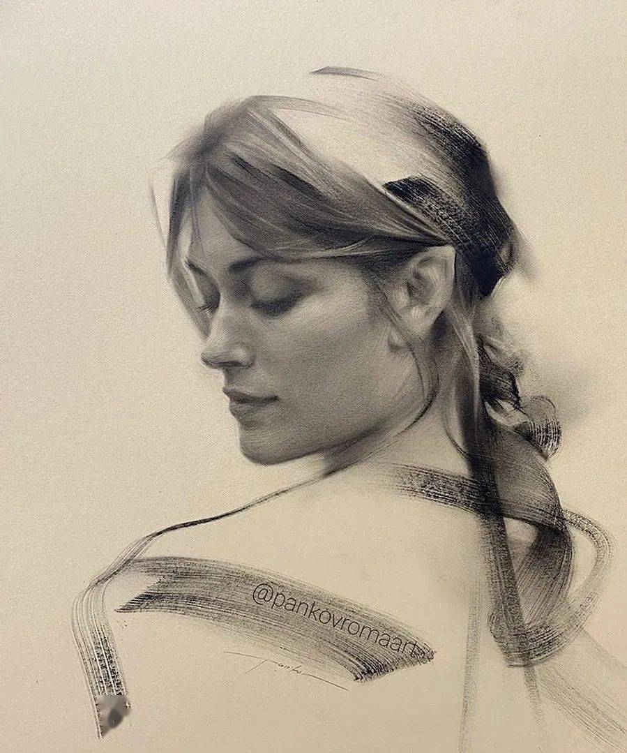 素描讲究虚实关系这组作品能给你灵感