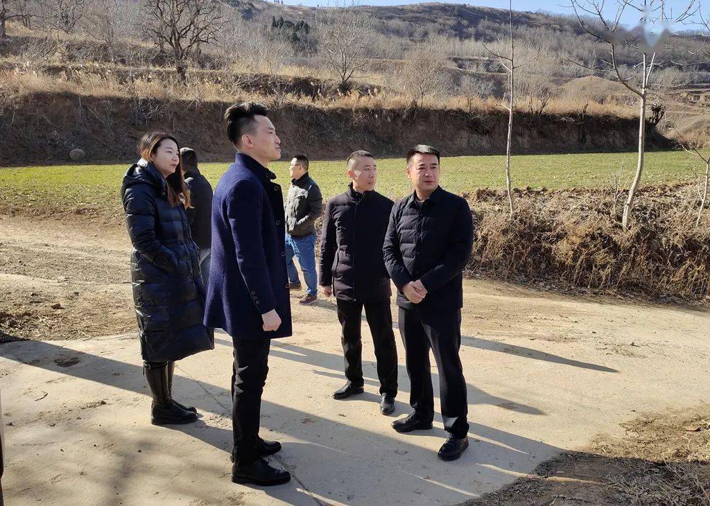 王有为总监一行在经合中心工作人员的带领下赴高阳镇进行考察,与高阳