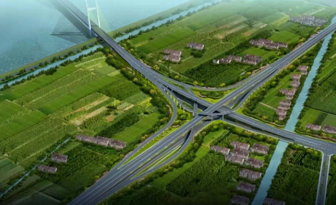 项目为s9苏绍高速高架下的地面道路,北起滨江二路,南至红十五线,全长