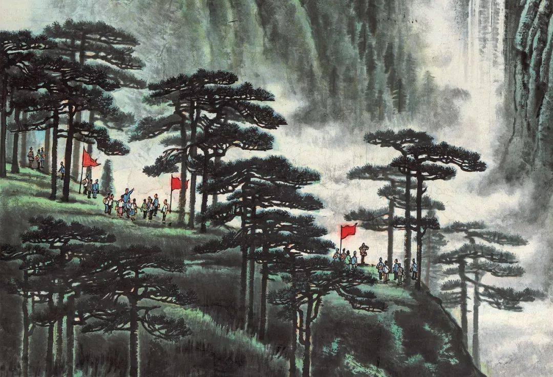 138亿李可染史诗巨作井冈山为何这么贵