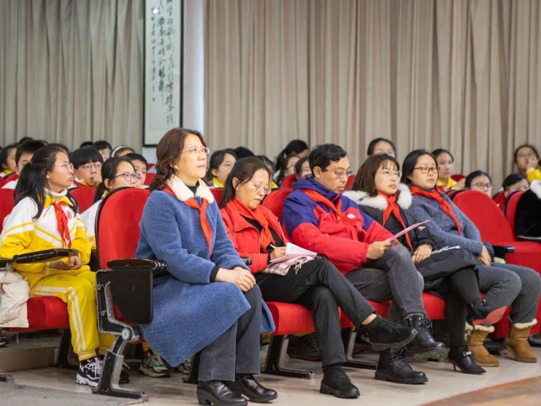 在这美好的冬季,中国少年先锋队南通师范学校第二附属小学第八次代表