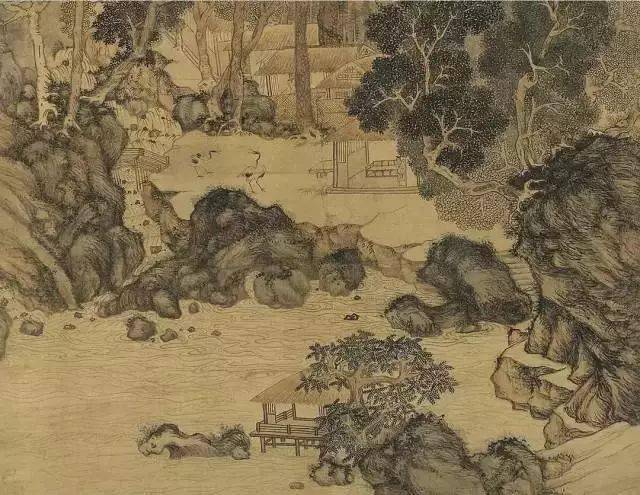 画论即造园论:古代园林绘画里的花木_中国